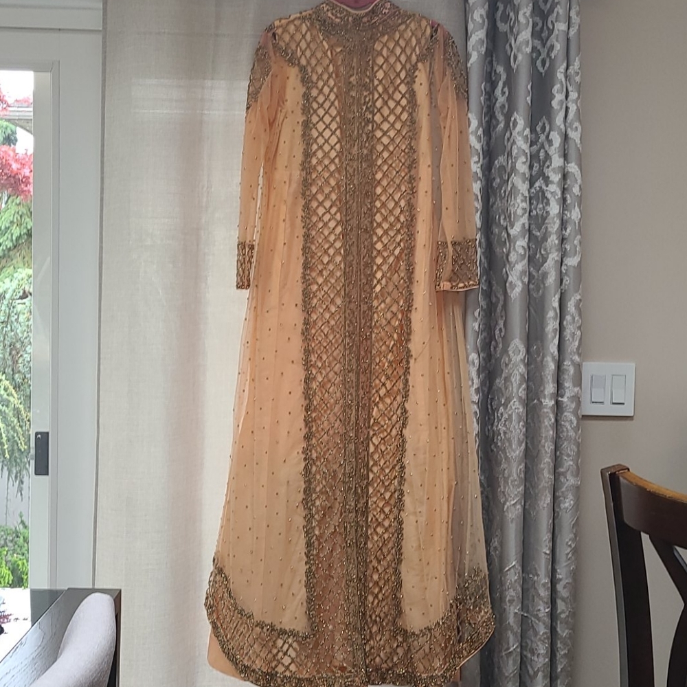 Women's Indian Bridal Tunic Lehenga Dress - Picture 9 of 12